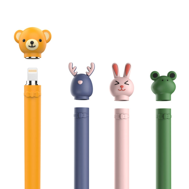 Cartoon Silicone Capacitive Pen Non-Slip And Anti-Drop Protective Cover For Apple Pencil 1(Deer) - free shipping - PMc TechLife - Order now!