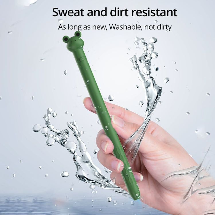 Cartoon Silicone Capacitive Pen Non-Slip And Anti-Drop Protective Cover For Apple Pencil 1( Frog) - free shipping - PMc TechLife - Order now!