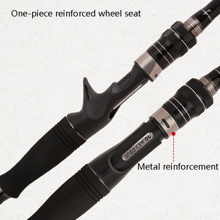 Carbon Telescopic Luya Rod Short Section Fishing Throwing Rod, Length: 2.1m(Curved Handle) - Fishing Rods & Accessories by PMC TechLife | Online Shopping South Africa | PMC TechLife | Buy Now Pay Later Mobicred