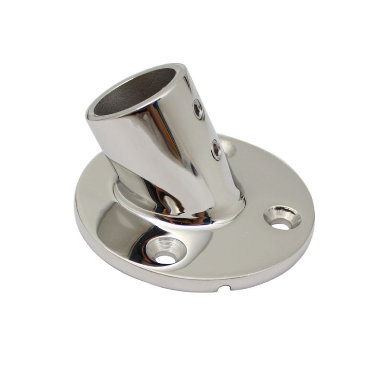 60 Degree Round Pipe Seat 316 Stainless Steel Corrosion-Resistant Marine Tube Seat, Specification: 22mm 7/8 inch - free shipping - PMC TechLife - Order now!