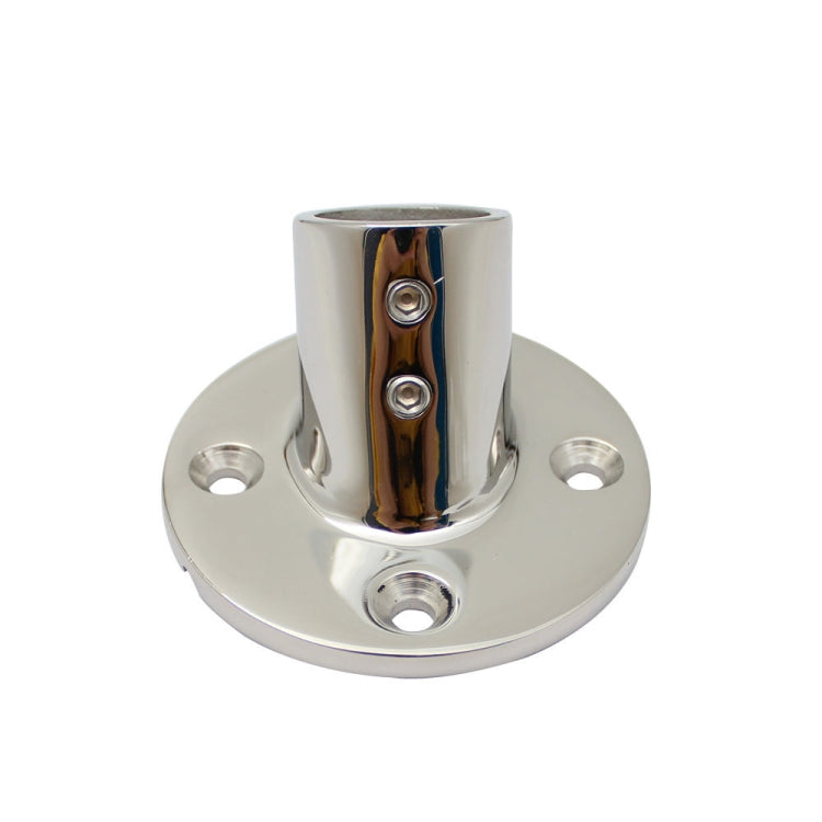 60 Degree Round Pipe Seat 316 Stainless Steel Corrosion-Resistant Marine Tube Seat, Specification: 25mm 1 inch - Marine Accessories & Parts by PMC TechLife | Online Shopping South Africa | PMC TechLife | Buy Now Pay Later Mobicred