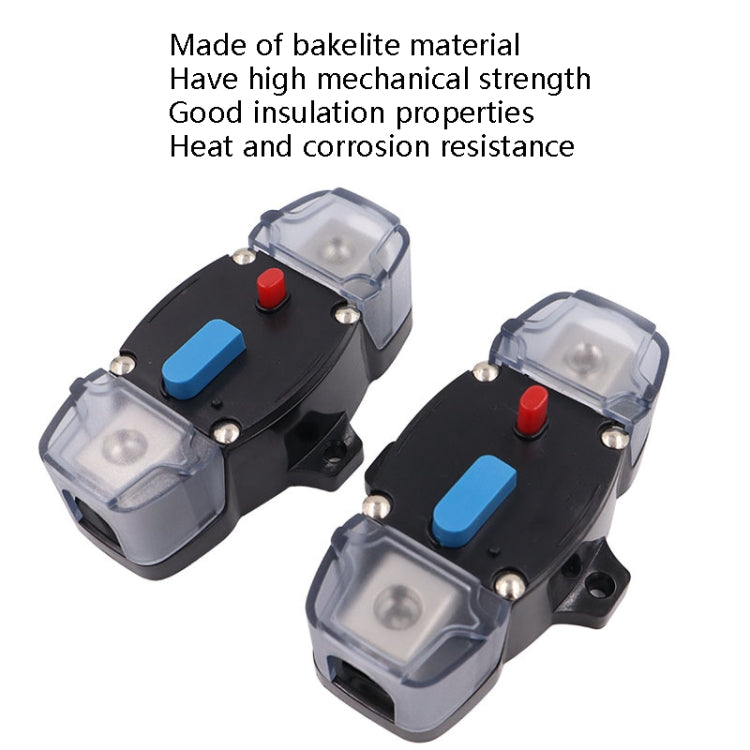CB8 Car Route Yacht Ship Audio Refit Automatic Circuit Breaker Power Circuit Protection Insurance Switch, Specification: 200A - Fuse by PMC TechLife | Online Shopping South Africa | PMC TechLife | Buy Now Pay Later Mobicred