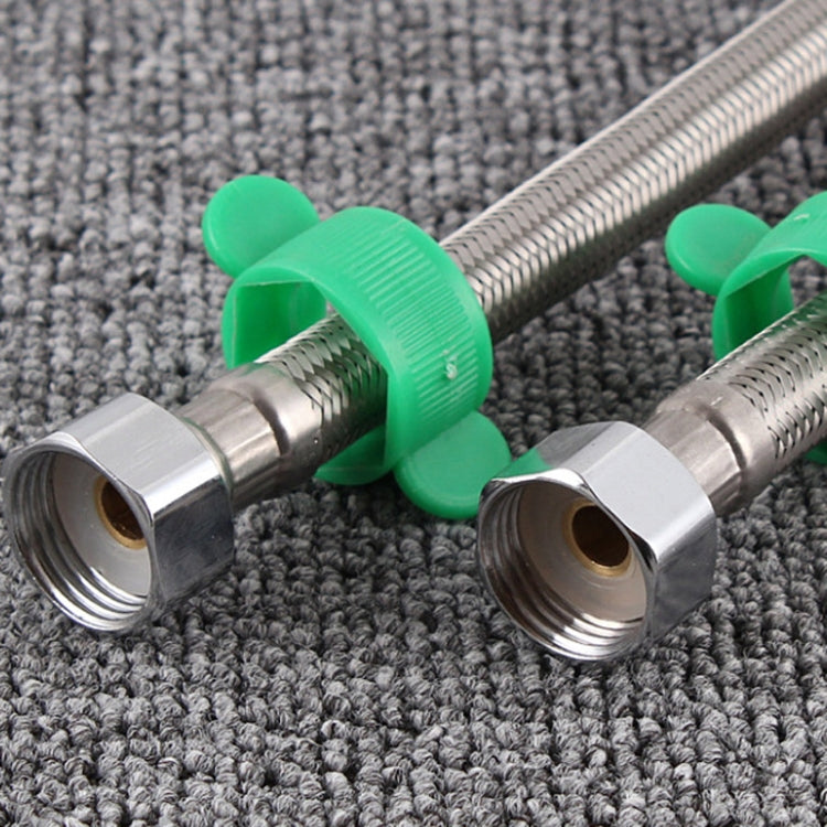 70cm Steel Hat 304 Stainless Steel Metal Knitting Hose Toilet Water Heater Hot And Cold Water High Pressure Pipe 4/8 Inch DN15 Connecting Pipe - free shipping - PMC TechLife - Order now!