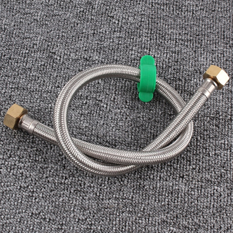 40cm Copper Hat 304 Stainless Steel Metal Knitting Hose Toilet Water Heater Hot And Cold Water High Pressure Pipe 4/8 Inch DN15 Connecting Pipe - free shipping - PMC TechLife - Order now!