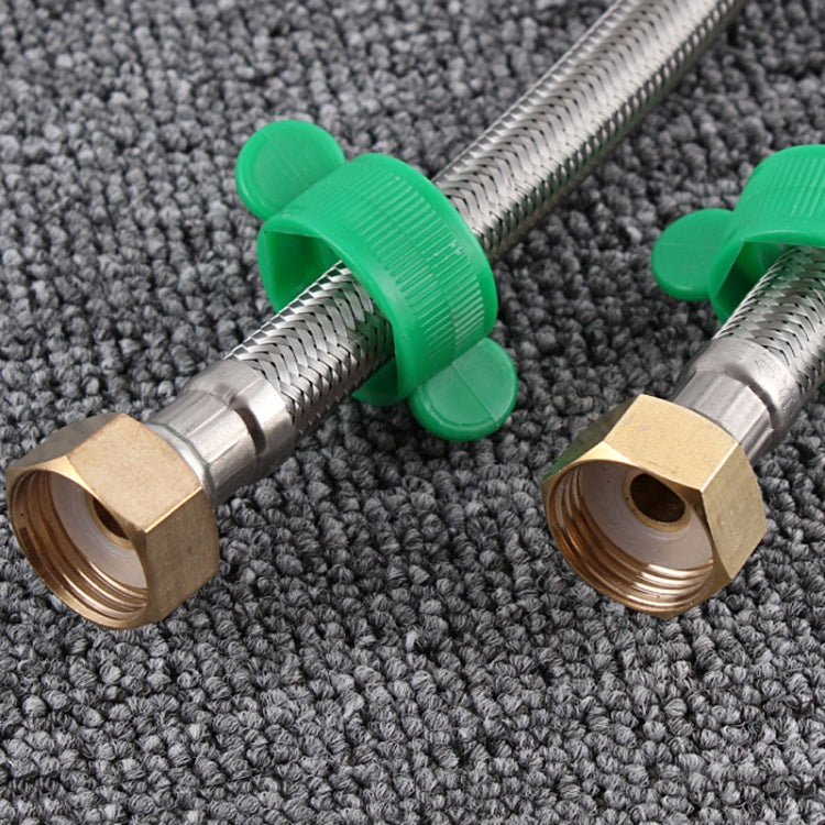 70cm Copper Hat 304 Stainless Steel Metal Knitting Hose Toilet Water Heater Hot And Cold Water High Pressure Pipe 4/8 Inch DN15 Connecting Pipe - free shipping - PMC TechLife - Order now!