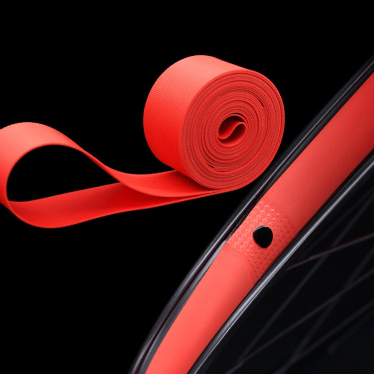 10 PCS Road Mountain Bike Anti-Stab Tire Pad Bicycle Wheel Set PVC Spoke Lining Tape, Colour: Red(27.5inch x 18mm) - Others by PMc TechLife | Online Shopping South Africa | PMc TechLife | Buy Now Pay Later Mobicred