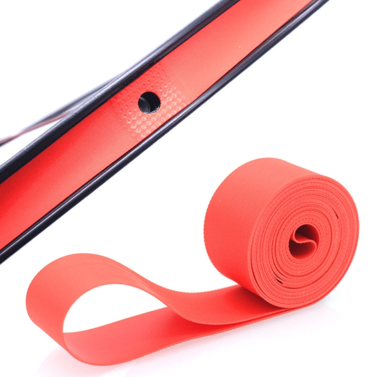 10 PCS Road Mountain Bike Anti-Stab Tire Pad Bicycle Wheel Set PVC Spoke Lining Tape, Colour: Red(700C x 18mm) - Others by PMc TechLife | Online Shopping South Africa | PMc TechLife | Buy Now Pay Later Mobicred