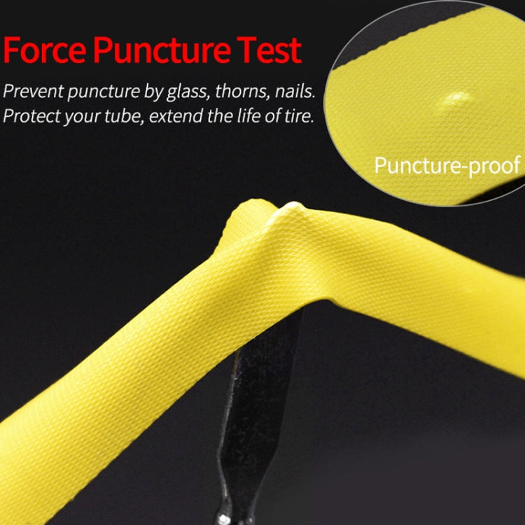 10 PCS Road Mountain Bike Anti-Stab Tire Pad Bicycle Wheel Set PVC Spoke Lining Tape, Colour: Red(27.5inch x 18mm) - Others by PMc TechLife | Online Shopping South Africa | PMc TechLife | Buy Now Pay Later Mobicred
