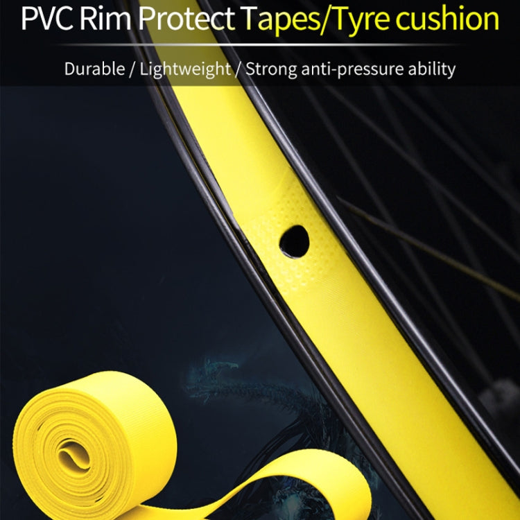 10 PCS Road Mountain Bike Anti-Stab Tire Pad Bicycle Wheel Set PVC Spoke Lining Tape, Colour: Red(27.5inch x 18mm) - Others by PMc TechLife | Online Shopping South Africa | PMc TechLife | Buy Now Pay Later Mobicred