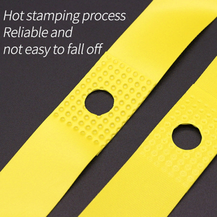 10 PCS Road Mountain Bike Anti-Stab Tire Pad Bicycle Wheel Set PVC Spoke Lining Tape, Colour: Yellow(26inch x 18mm) - Others by PMc TechLife | Online Shopping South Africa | PMc TechLife | Buy Now Pay Later Mobicred