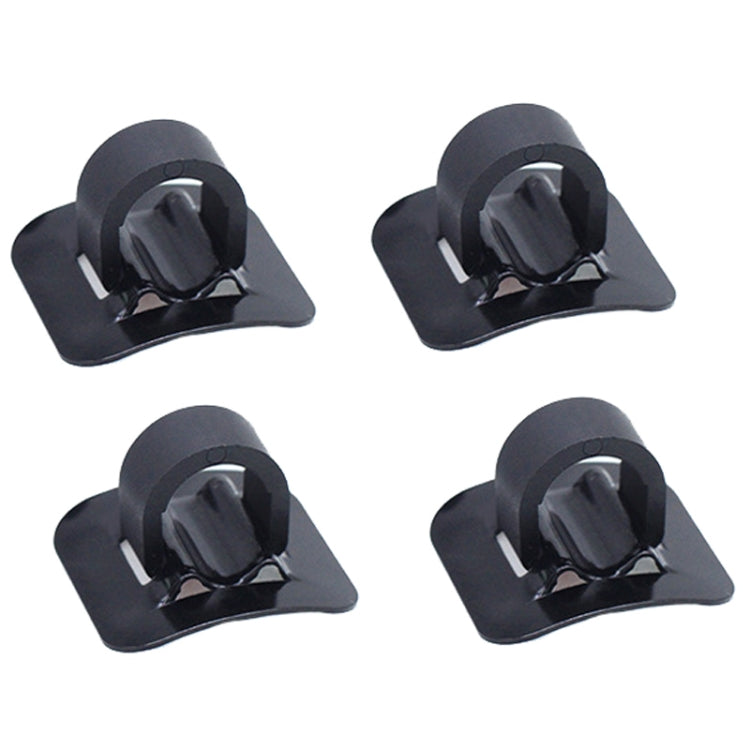 10 PCS Mountain Road Bicycle Hose Line Guide Adhesive Wire Seat Frame Cable Fixing C Buckle, Style: Plastic Buckle(Black) - free shipping - PMc TechLife - Order now!