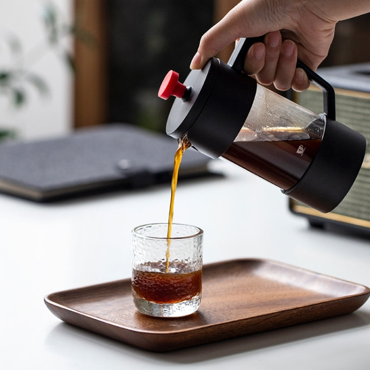Household Hand Brewed Coffee French Filter Press Pot Glass Tea Maker(350ml) - free shipping - PMC TechLife - Order now!