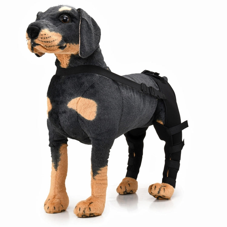 Pet Dog Leg Knee Guard Surgery Injury Protective Cover, Size: XS(Black) - Protective & Protection by PMC TechLife | Online Shopping South Africa | PMC TechLife