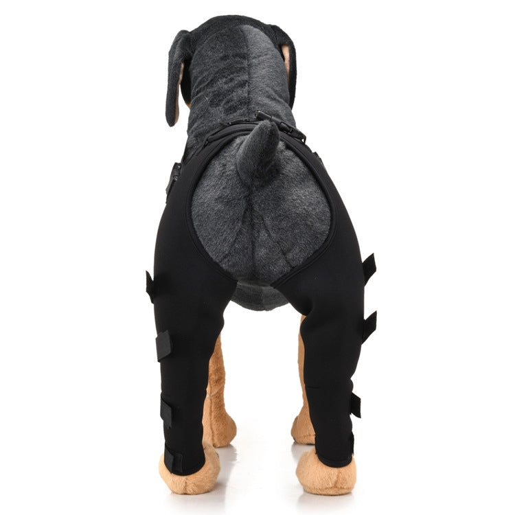 Pet Dog Leg Knee Guard Surgery Injury Protective Cover, Size: XS(Black) - Protective & Protection by PMC TechLife | Online Shopping South Africa | PMC TechLife