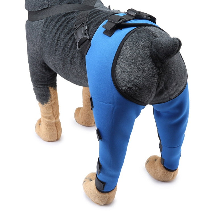 Pet Dog Leg Knee Guard Surgery Injury Protective Cover, Size: M(Blue) - Protective & Protection by PMC TechLife | Online Shopping South Africa | PMC TechLife | Buy Now Pay Later Mobicred