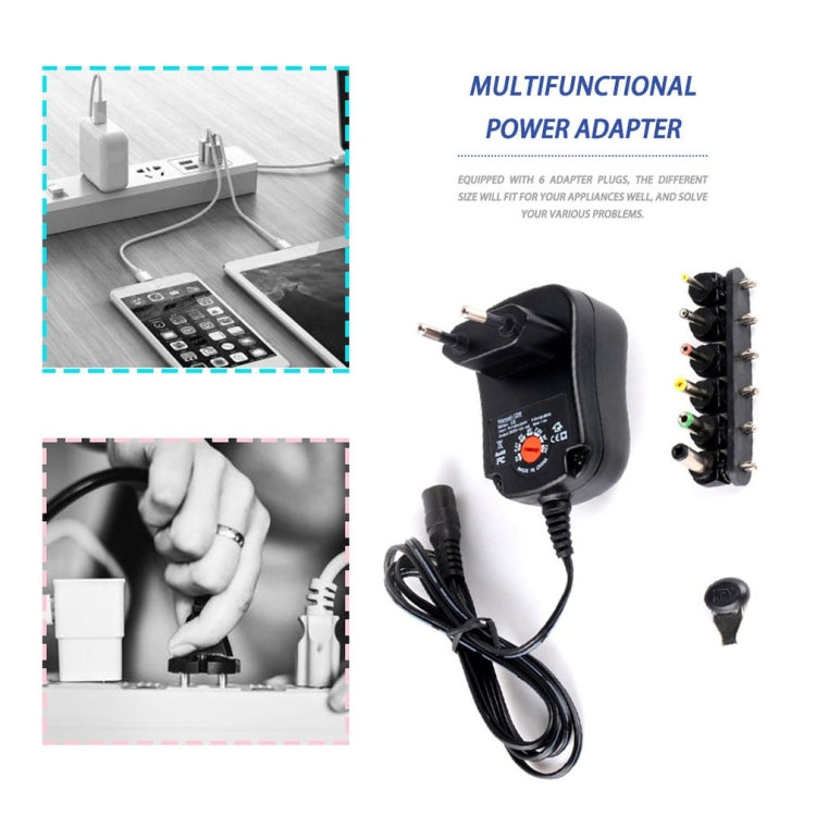 C5 3-12V 12W Adjustable Voltage Regulated Switch Power Supply Power Adapter Multifunction Charger With DC Tips(US Plug) - AC Adapers by PMC TechLife | Online Shopping South Africa | PMC TechLife | Buy Now Pay Later Mobicred