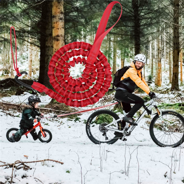 ZXCQYS-L Bicycle Tow Rope Mountain Bike Parent-Child Pull Rope Portable Tow Rope(Blue) - Others by PMC TechLife | Online Shopping South Africa | PMC TechLife | Buy Now Pay Later Mobicred