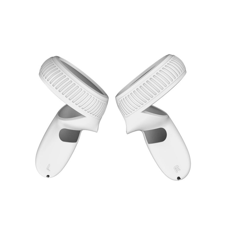 VR Handle Silicone Non-slip Drop Resistant Protective Cver For Meta Quest(White) - VR Accessories by PMC TechLife | Online Shopping South Africa | PMC TechLife | Buy Now Pay Later Mobicred