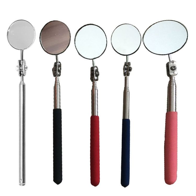 Car Repair Detection Mirror Universal Folding Telescopic Mirror Welding Chassis Inspection Mirror, Model: Silver 30mm - Inspection Tools by PMC Jewellery | Online Shopping South Africa | PMC Jewellery | Buy Now Pay Later Mobicred