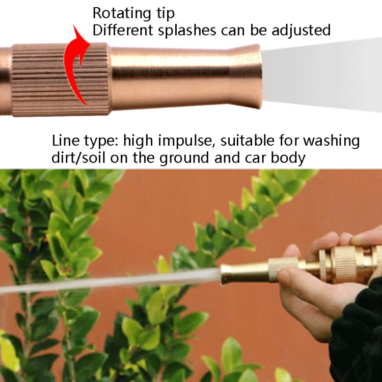 3 PCS Car Wash High Pressure Copper Straight Sprinkler House Garden Wishing Ground Sprinkler, Specification: Pacifier - Car washing supplies by PMC TechLife | Online Shopping South Africa | PMC TechLife | Buy Now Pay Later Mobicred