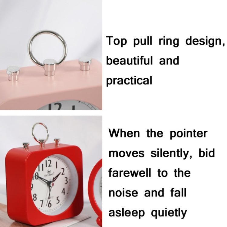 Lazy Silent Small Alarm Clock Office Home Desktop Clock(Blue) - free shipping - PMc TechLife - Order now!
