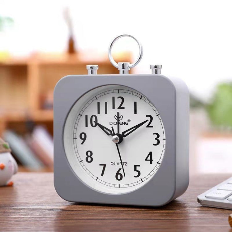 Lazy Silent Small Alarm Clock Office Home Desktop Clock(Pink) - Alarm Clocks by PMc TechLife | Online Shopping South Africa | PMc TechLife | Buy Now Pay Later Mobicred