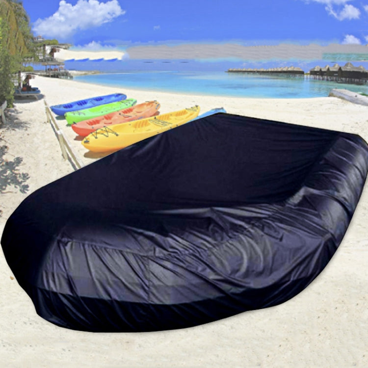 Waterproof Dust-Proof And UV-Proof Inflatable Rubber Boat Protective Cover Kayak Cover, Size: 420x94x46cm(Black) - Marine Accessories & Parts by PMC TechLife | Online Shopping South Africa | PMC TechLife | Buy Now Pay Later Mobicred