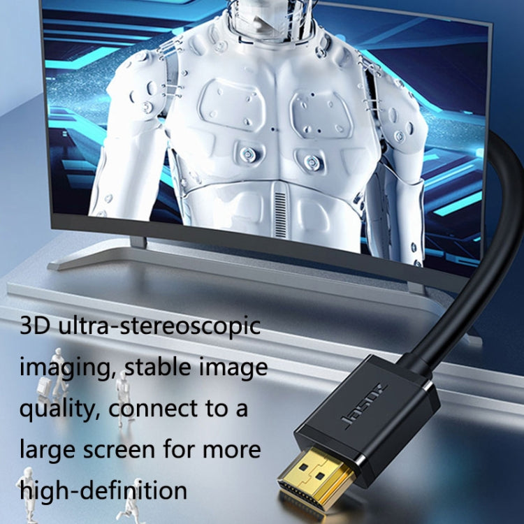 Jasoz HDMI High-Definition Projector Computer Video Cable Oxygen-Free Copper Core, Cable Length: 15m - Cable by PMC Jewellery | Online Shopping South Africa | PMC Jewellery | Buy Now Pay Later Mobicred