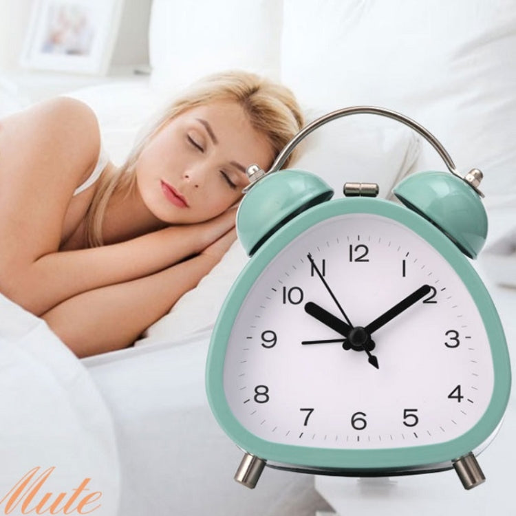 Student Metal Retro Digital Alarm Clock With Light(Green) - Alarm Clocks by PMc TechLife | Online Shopping South Africa | PMc TechLife | Buy Now Pay Later Mobicred