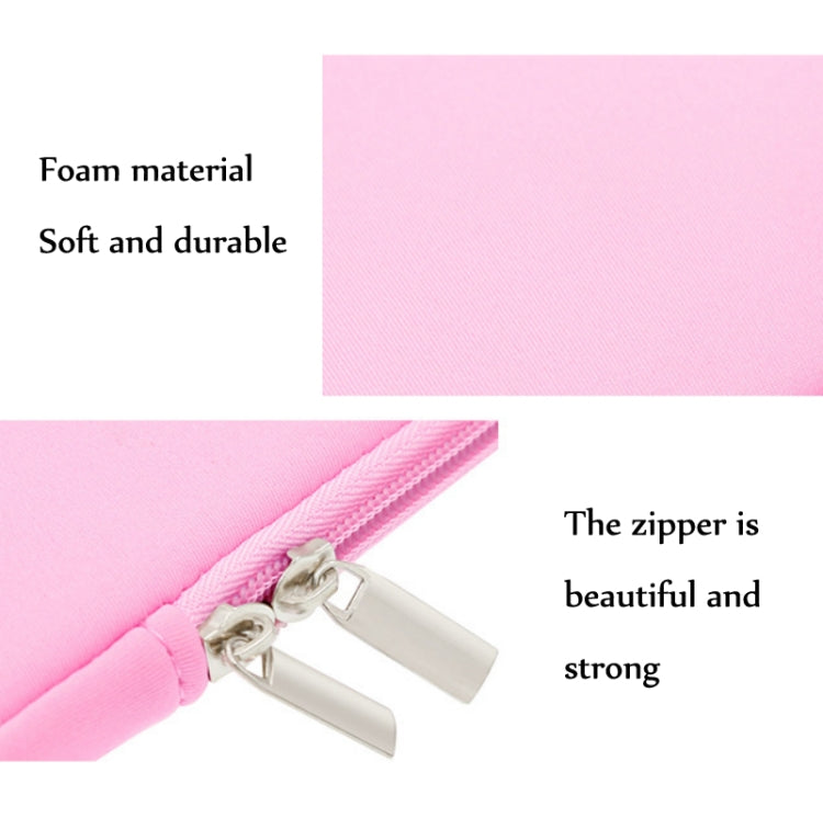 Laptop Anti-Fall and Wear-Resistant Lliner Bag For MacBook 13 inch(Upgrade Pink) - Protective Bags by PMC Jewellery | Online Shopping South Africa | PMC Jewellery | Buy Now Pay Later Mobicred