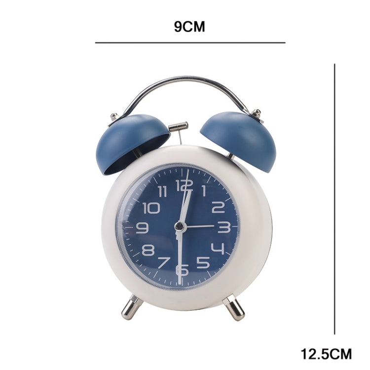 Bedroom Desktop Metal Digital Mechanical Alarm Clock Living Room Silent Clock With Night Light(Coffee Color) - free shipping - PMc TechLife - Order now!