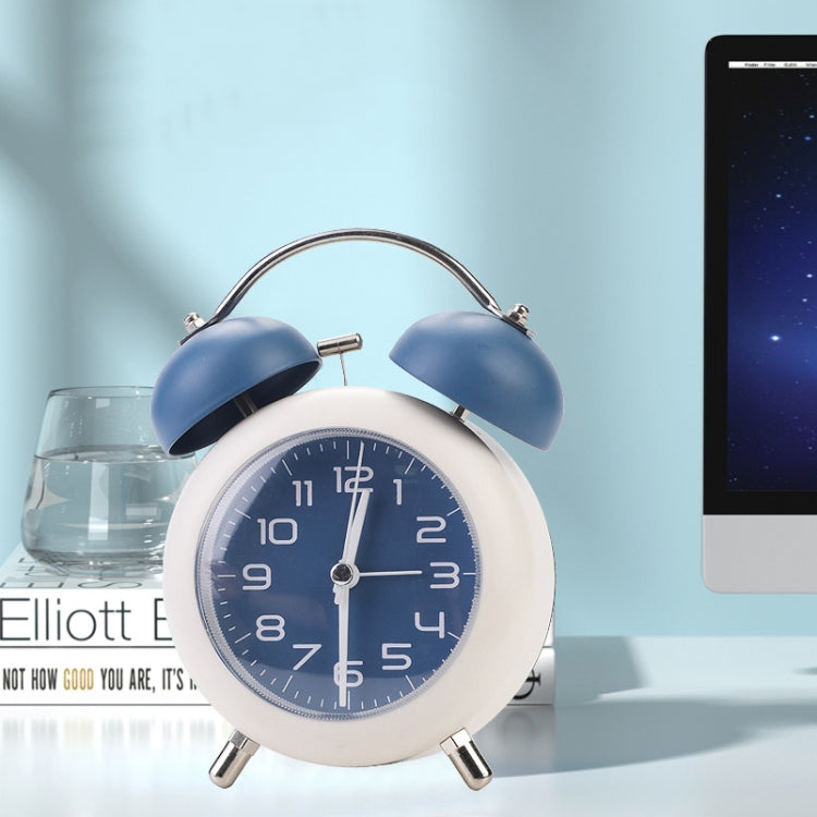 Bedroom Desktop Metal Digital Mechanical Alarm Clock Living Room Silent Clock With Night Light(Green) - Alarm Clocks by PMc TechLife | Online Shopping South Africa | PMc TechLife | Buy Now Pay Later Mobicred