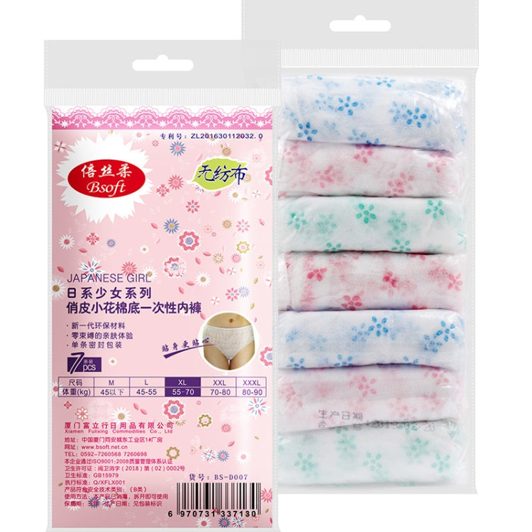 Pregnant Women Disposable Underwear Non-Woven Maternal Postpartum Cotton Bottom Paper Underwear, Color Random Delivery, Size: XXXL(Printing) - free shipping - PMC TechLife - Order now!