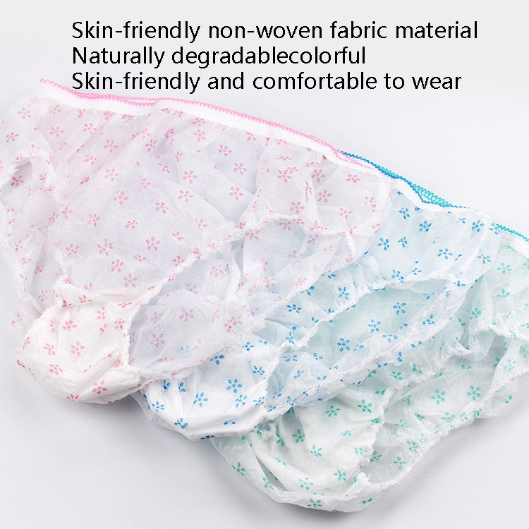 Pregnant Women Disposable Underwear Non-Woven Maternal Postpartum Cotton Bottom Paper Underwear, Color Random Delivery, Size: XXXL(Printing) - free shipping - PMC TechLife - Order now!