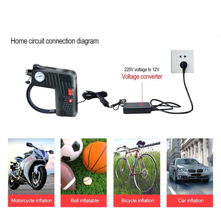 YX-301 12V Multi-Function Car Electric Portable Hand-Held Inflatable Pump(Black) - Inflatable Pump by PMC TechLife | Online Shopping South Africa | PMC TechLife