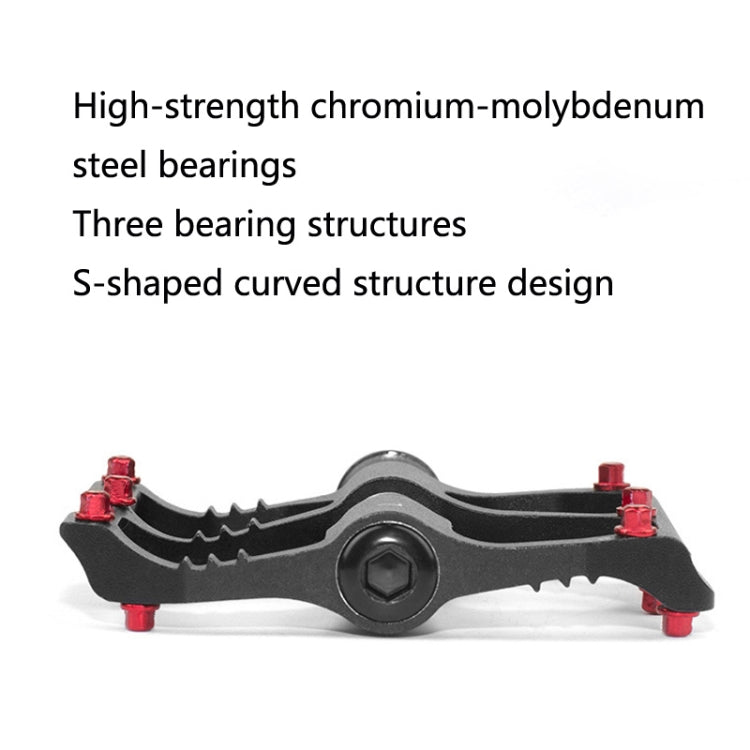 1 Pair PROMEND Mountain Bike Road Bike Bicycle Aluminum Pedals(PD-R87 Titanium) - free shipping - PMc TechLife - Order now!