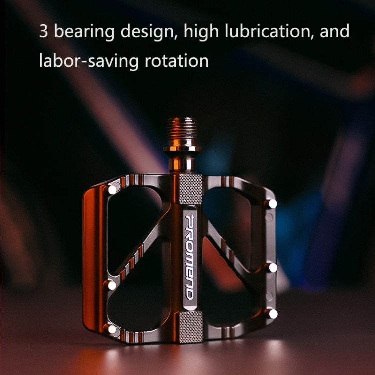 PD-R67 1 Pair PROMEND Bicycle Pedal Road Bike Aluminum Alloy Bearing Quick Release Folding Pedal - Pedals by PROMEND | Online Shopping South Africa | PMc TechLife | Buy Now Pay Later Mobicred