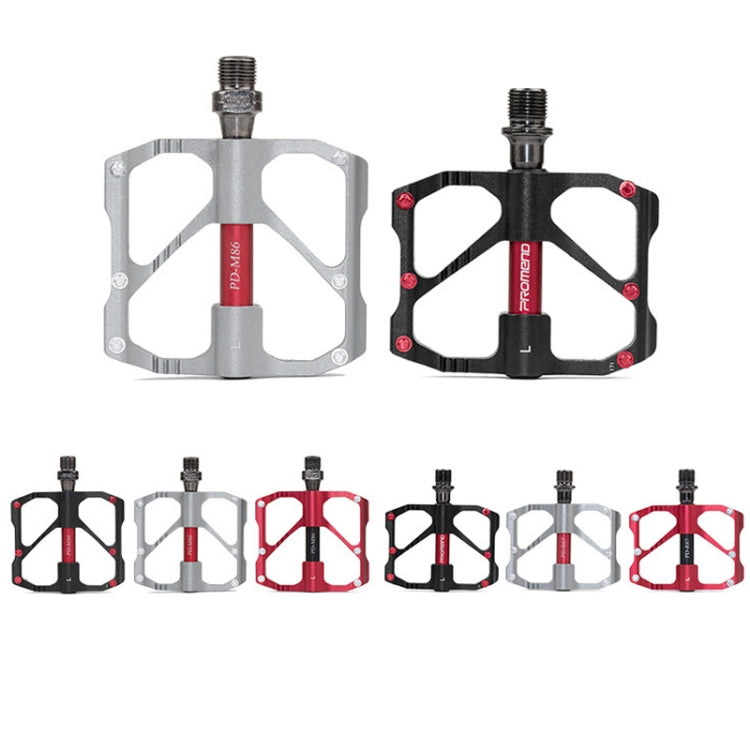 PD-R87C  1 Pair PROMEND Bicycle Road Bike Mountain Bike 3 Palin Carbon Fiber Bearing Pedal(Red) - Pedals by PROMEND | Online Shopping South Africa | PMc TechLife | Buy Now Pay Later Mobicred