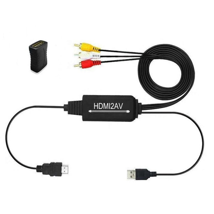 RL-HTAL1 HDMI to AV Converter Specification： Male to Male Confinement + HDMI Converter - Converter by PMC Jewellery | Online Shopping South Africa | PMC Jewellery | Buy Now Pay Later Mobicred