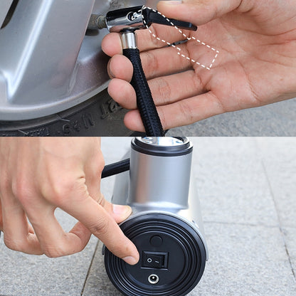 Car Inflatable Pump Portable Small Automotive Tire Refiner Pump, Style: Wireless Pointer With Lamp - Inflatable Pump by PMC Jewellery | Online Shopping South Africa | PMC Jewellery