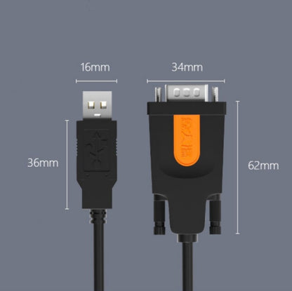 D.Y.TECH USB to DB9 RS232COM Serial Cable, Specification： FT232 1.5m - RS485 / RS232 Series by D.Y.TECH | Online Shopping South Africa | PMC Jewellery | Buy Now Pay Later Mobicred