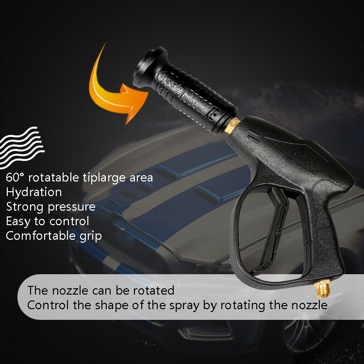 High-Pressure Car Wash Nozzle Cleaning Machine Brush Pump Accessories, Specification: Short Section 35 cm(Outer Wire 14x1.5mm) - Car Washer & Accessories by PMC TechLife | Online Shopping South Africa | PMC TechLife | Buy Now Pay Later Mobicred