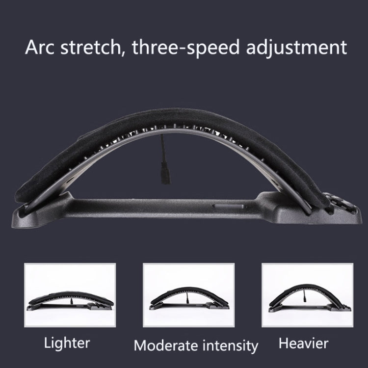 Electric Heating Belt Waist Lumbar Spine Massager Waist Four Seasons Heating Spine Correction Backrest , US Plug Electric Hot Model (White) - free shipping - PMC TechLife - Order now!