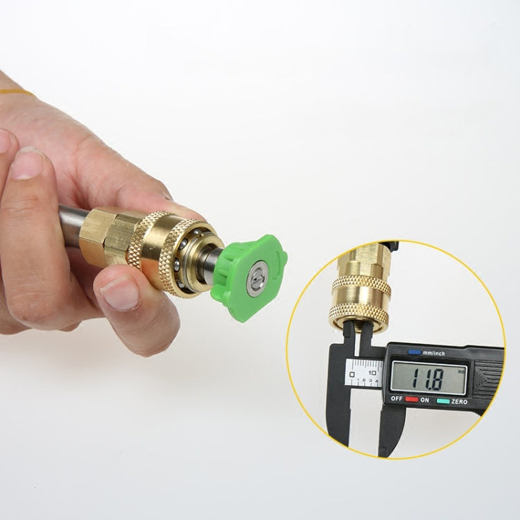 2 PCS High-Pressure Water Sprinklers Live Connection And Quick Plug-In Sockets For Threaded Connection Of Washing Machine Nozzles, Specification: Internal M14x1.5mm - Car Washer & Accessories by PMC TechLife | Online Shopping South Africa | PMC TechLife | Buy Now Pay Later Mobicred