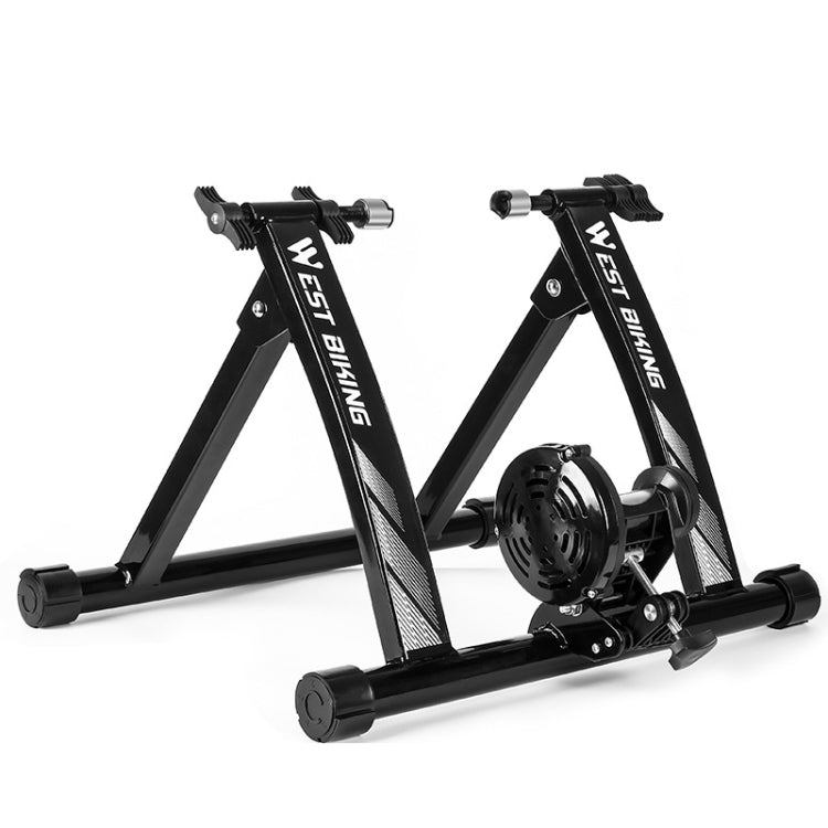 WEST BIKING YP1402008 Bicycle Parking Rack Indoor Cycling Training Platform Fitness Equipment Road Mountain Bike Parking Rack(Black) - Holders by WEST BIKING | Online Shopping South Africa | PMC Jewellery | Buy Now Pay Later Mobicred