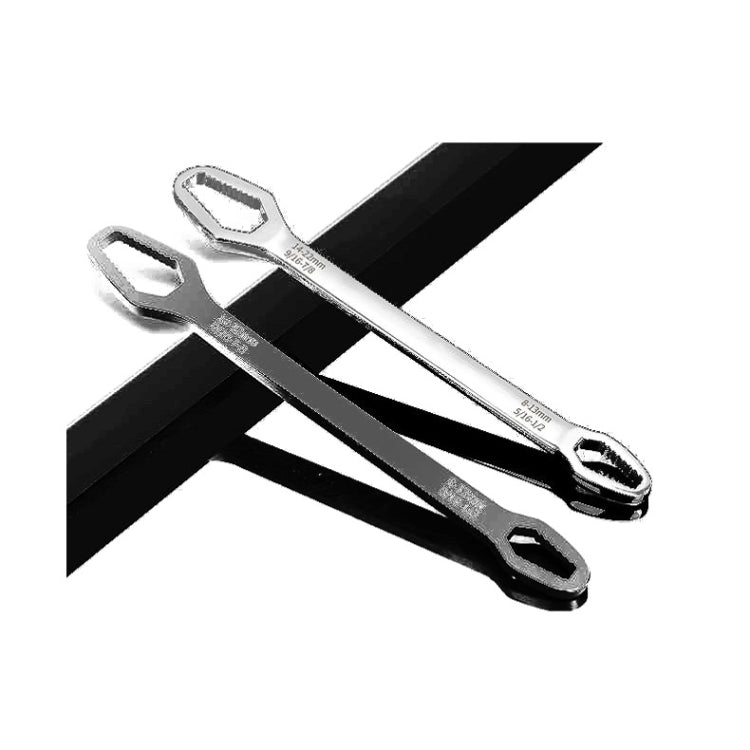 Multi-Function Plum Wrench Open Adjustment Double-Headed Self-Tightening Wrench(Black) - Hex Key & Spanner by PMc TechLife | Online Shopping South Africa | PMc TechLife | Buy Now Pay Later Mobicred