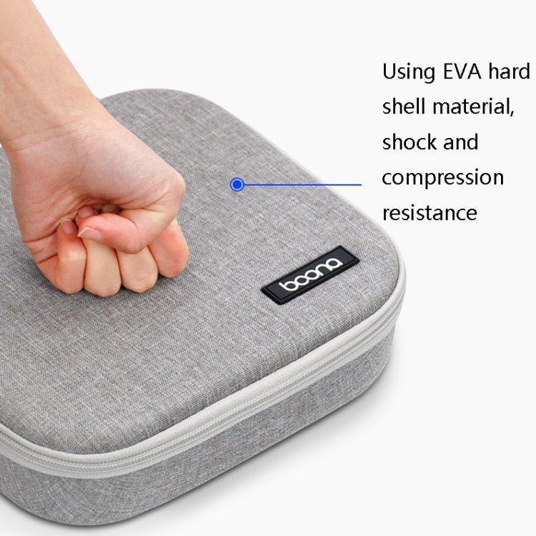 Baona BN-F030 EVA Hard Shell Anti-Stress Headphones Storage Bag for AirPods Max(Grey) - free shipping - PMC TechLife - Order now!