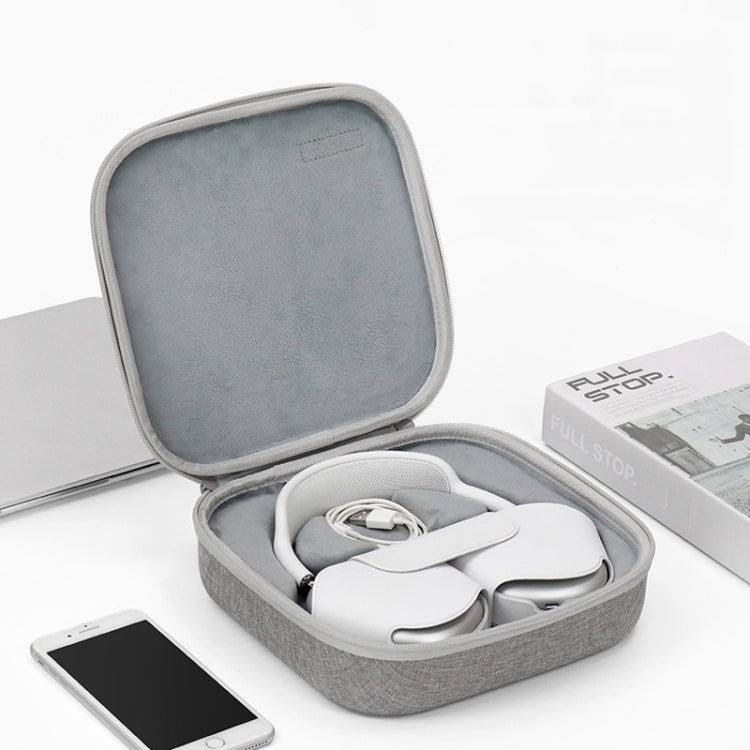 Baona BN-F030 EVA Hard Shell Anti-Stress Headphones Storage Bag for AirPods Max(Grey) - For AirPods Max by Baona | Online Shopping South Africa | PMC Jewellery