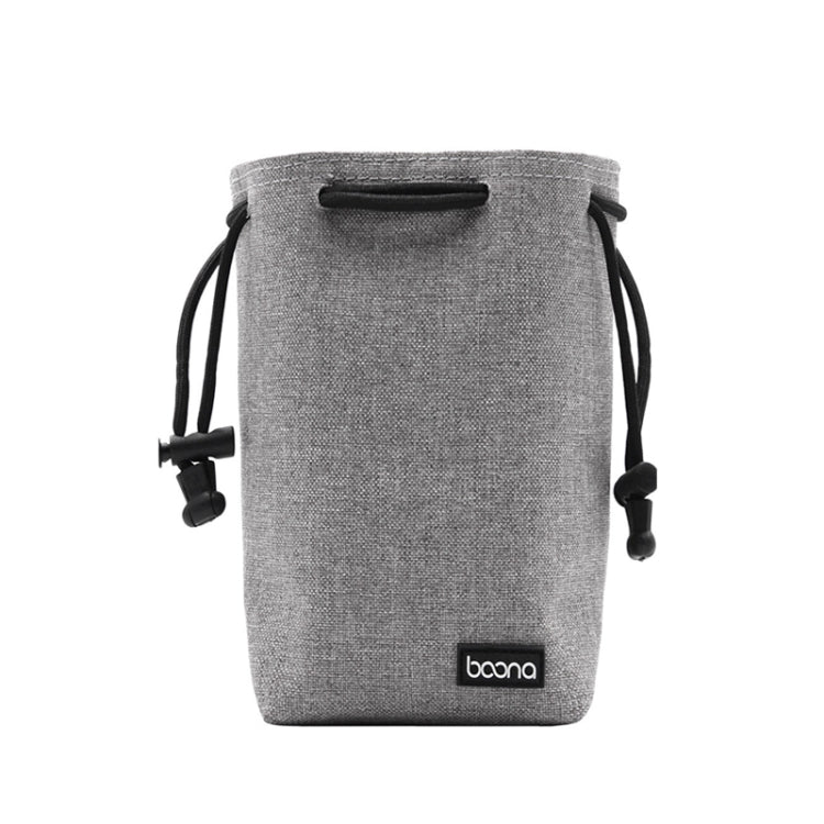 Benna Waterproof SLR Camera Lens Bag  Lens Protective Cover Pouch Bag, Color: Square Large(Gray) - free shipping - PMC TechLife - Order now!