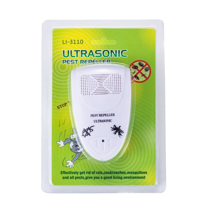 Ultrasonic Electronic Mouse Repeller Household Intelligent Insect Repeller, EU Plug(White) - Repellents by PMC Jewellery | Online Shopping South Africa | PMC Jewellery | Buy Now Pay Later Mobicred